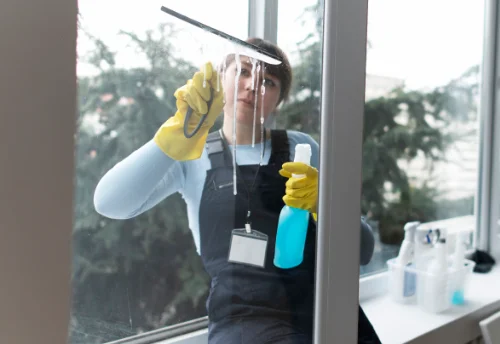 Nettoyage de vitres intérieures et extérieures à Loudun